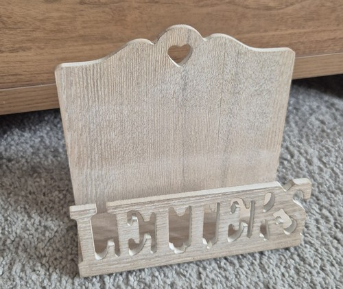 Wooden letter rack - wooden, rack,