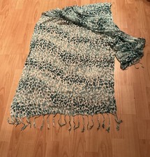 Vibrant Green Leopard Print