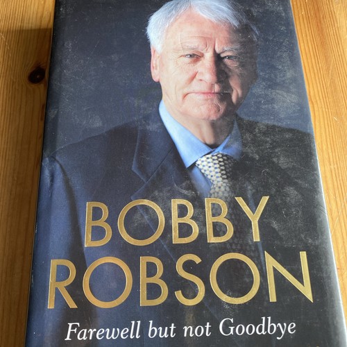 Bobby robson signed - robson, farewell