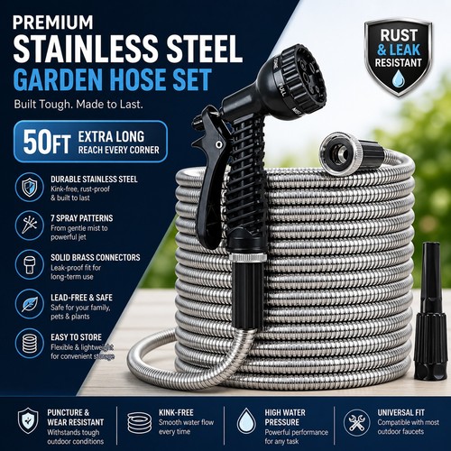 Feet garden hose pipe - 50,