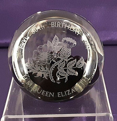 Caithness glass paperweight - glass,