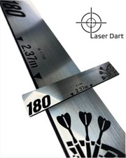 Travel Darts Oche portable throw line, toe line for throw mat laser dart