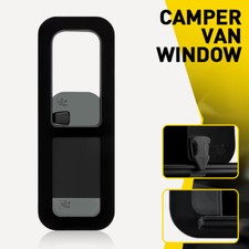 For Camper Van Universal Sliding Opening Window Glass Dark Tint 800X270Mm Left