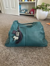 Radley teal blue leather - radley,