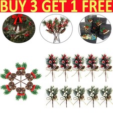 10X Christmas Artificial Pine