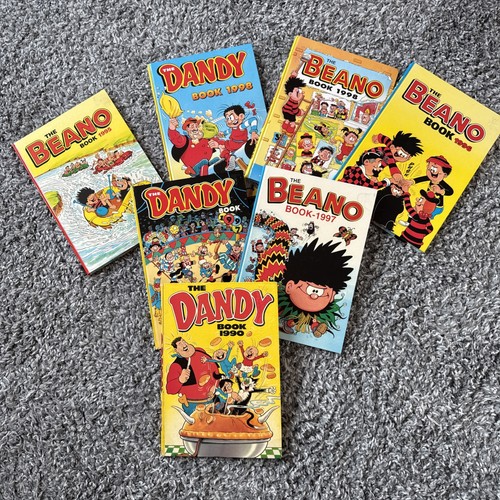Vintage beano dandy annuals - vintage,