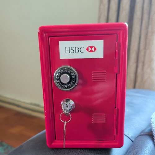 Vintage money box - box, hsbc