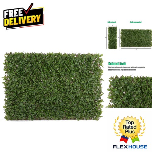 Customizable faux ivy privacy - ivy,