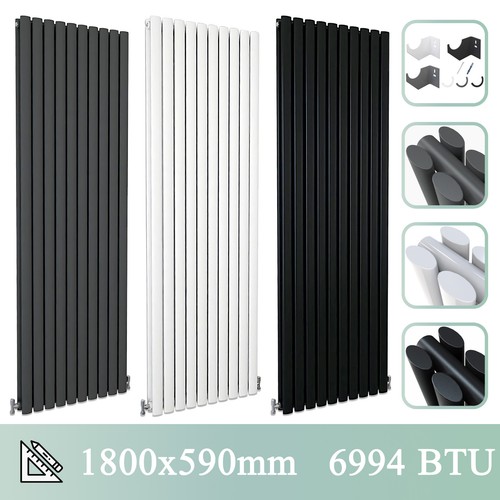 Designer oval column radiator - designer,