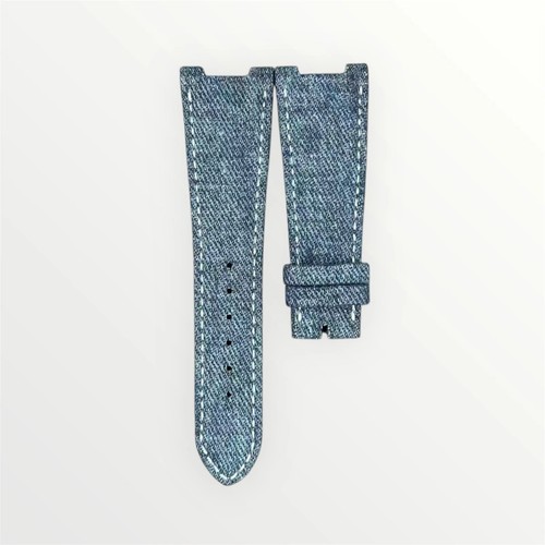 Denim blue watch - watch, strap