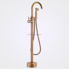 Antique Brass Freestanding