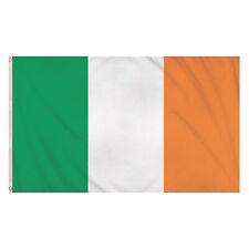 Large Irish Flag 5ft x 3ft Ireland Republic St Patricks Day Football Rugby