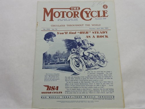 April 19th 1945 the motor - april,