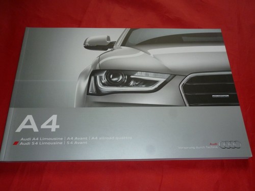 April 2012 audi b8 - a4, s4