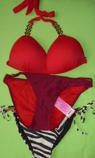 Lipsy Hardware Bikini red