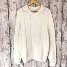 GAP Men's Jumper LARGE Ivory