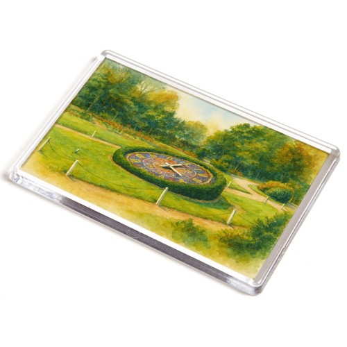 Jumbo magnet floral clock - jumbo,