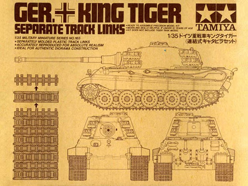 Tamiya scale german king - 1/35,