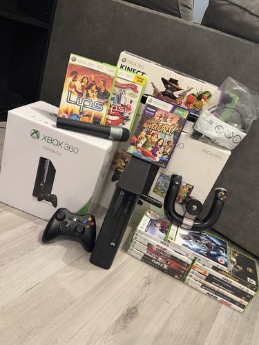 Xbox 360 250gb kinect - e,