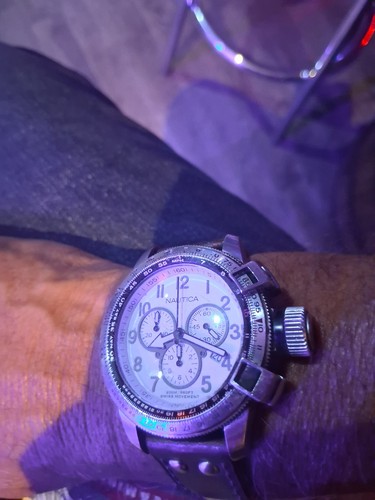 Nautica swiss chronograph 43mm - swiss,