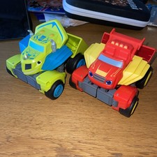 Transforming Blaze & Zeg Robot