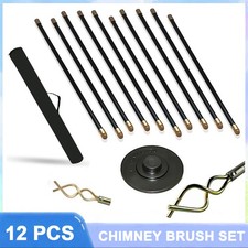 12PCS Chimney Cleaning Rod Set