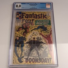 FANTASTIC FOUR #59 CGC 8.0