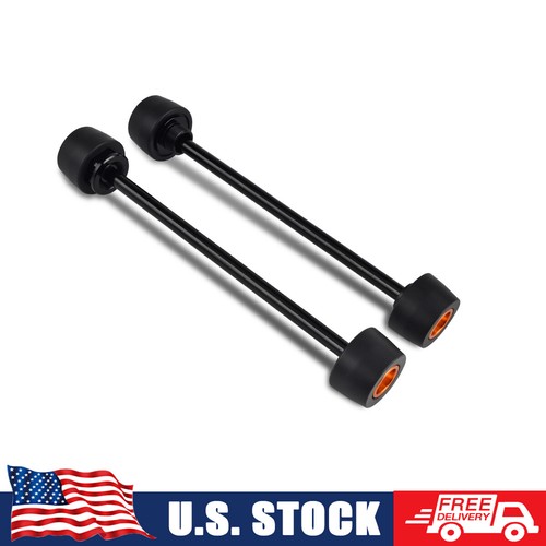Fork axle sliders - axle, pads