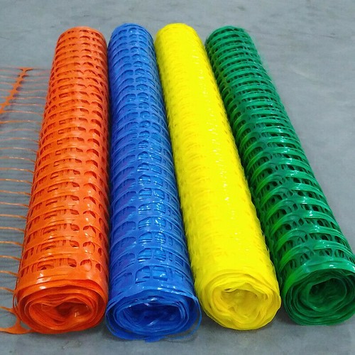 Plastic barrier mesh - plastic, fencing