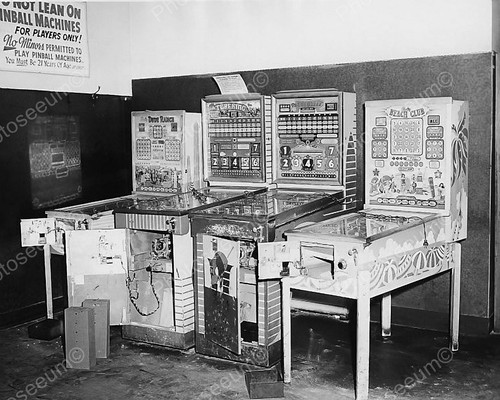 Row bingo pinball - pinball, machines