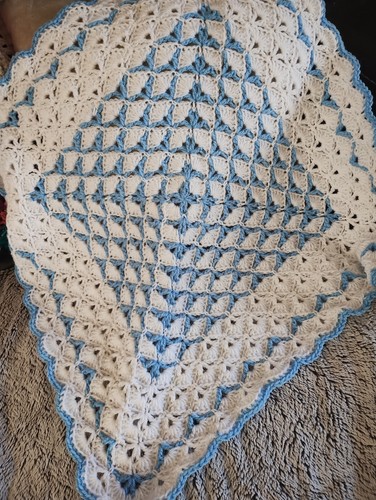 Hand knitted crochet baby - hand,