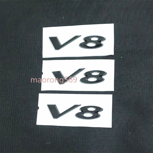 Black glossy plastic - 3x,