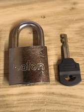 Used Baton 40mm Padlock Disc Detainer. Fruit Machine / Pool Table / Arcades. 