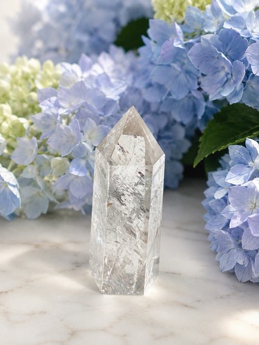 Phantom clear quartz - phantom, w