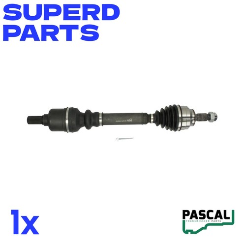Drive shaft front 600mm - drive, l