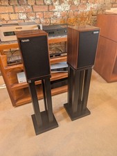 Harbeth P3ESR XD Standmount Speakers w/ Harbeth Stands - Walnut - Preowned