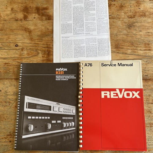 Original revox b251 - b251, integrated