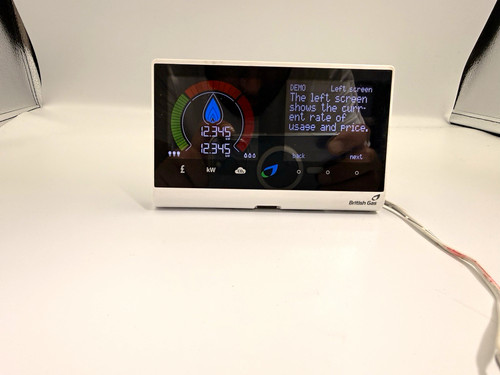 British gas lcd electronic - british,