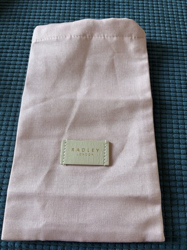 Radley pink drawstring dust - radley,