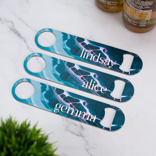 Personalised marble bar - marble,