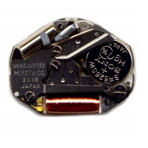 Miyota 2036 quartz watch - quartz,