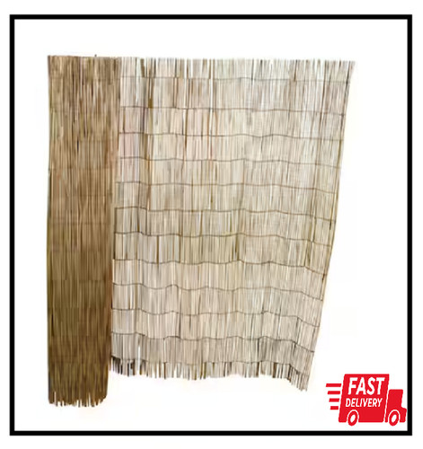 Bamboo reed fence panel 48x168 - reed,