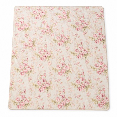 Vintage floral throw - floral, blanket