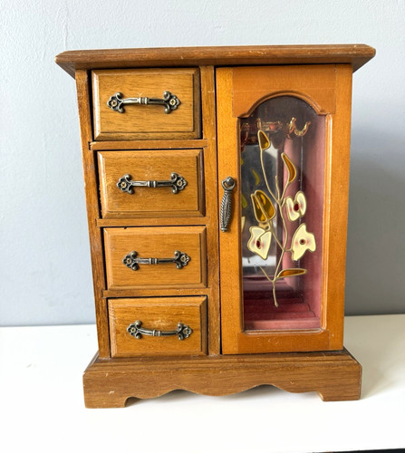 Mele wooden jewellery box with - mele,