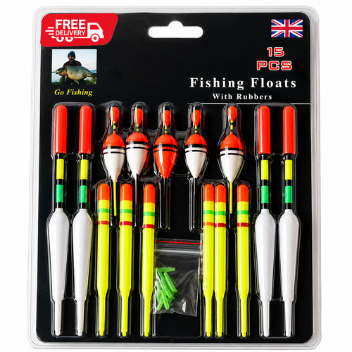 15pcs buoy sea fishing floats - 15pcs,