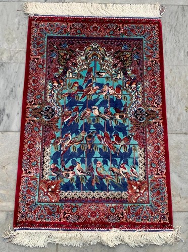 3x2 luxury afghan silk - afghan,