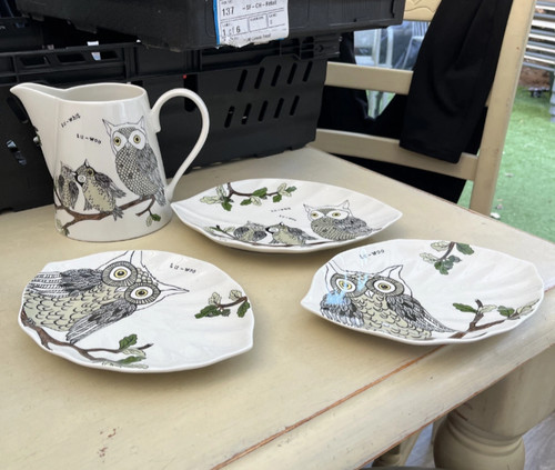 Portmerion owl woo jug and - portmerion,