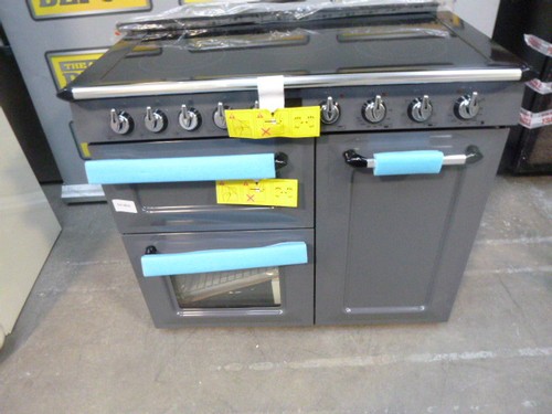 Smeg range cooker slate grey - slate,
