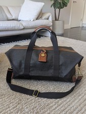 Mulberry Clipper Holdall – Medium, Black Leather, Classic Style (RRP £995)