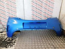 VAUXHALL CORSA D VXR 06-14 REAR BUMPER ARDEN BLUE Z291 93190987 *SCUFFS + BROKEN
